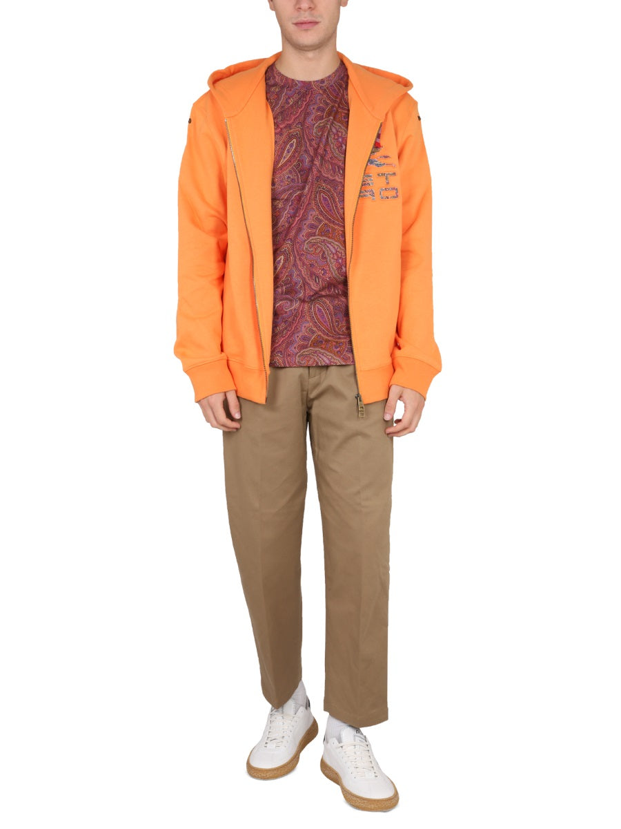 Etro Men Zip Sweatshirt. ETRO