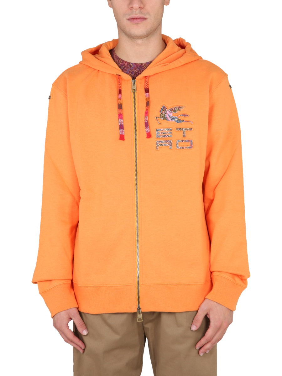 Etro Men Zip Sweatshirt. ETRO