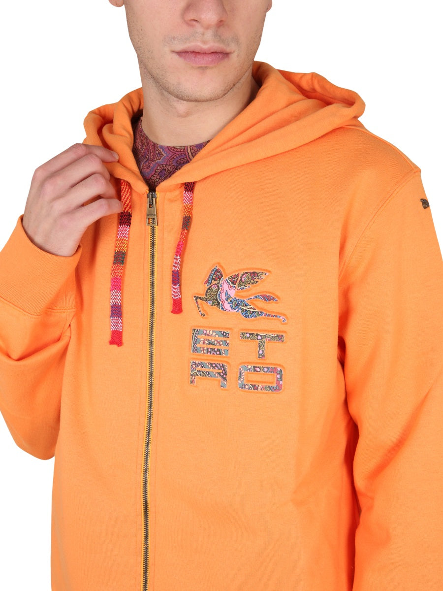 Etro Men Zip Sweatshirt. ETRO