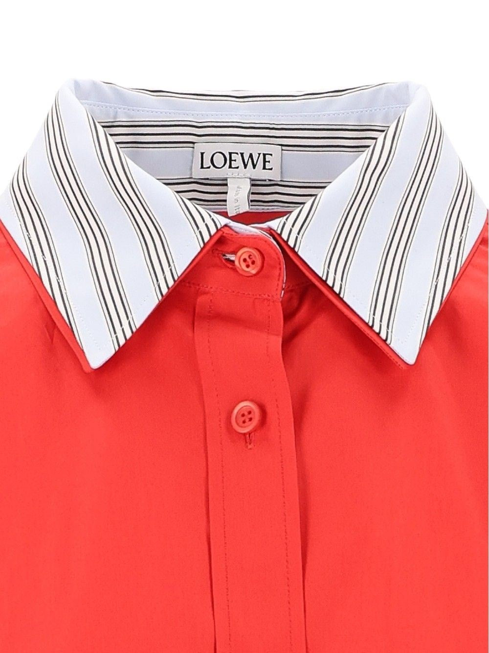Loewe Women Popeline Mini Dress LOEWE