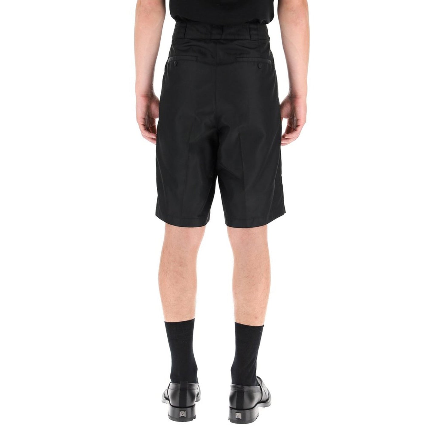 Valentino Flower Embroidery Bermuda Shorts Men VALENTINO