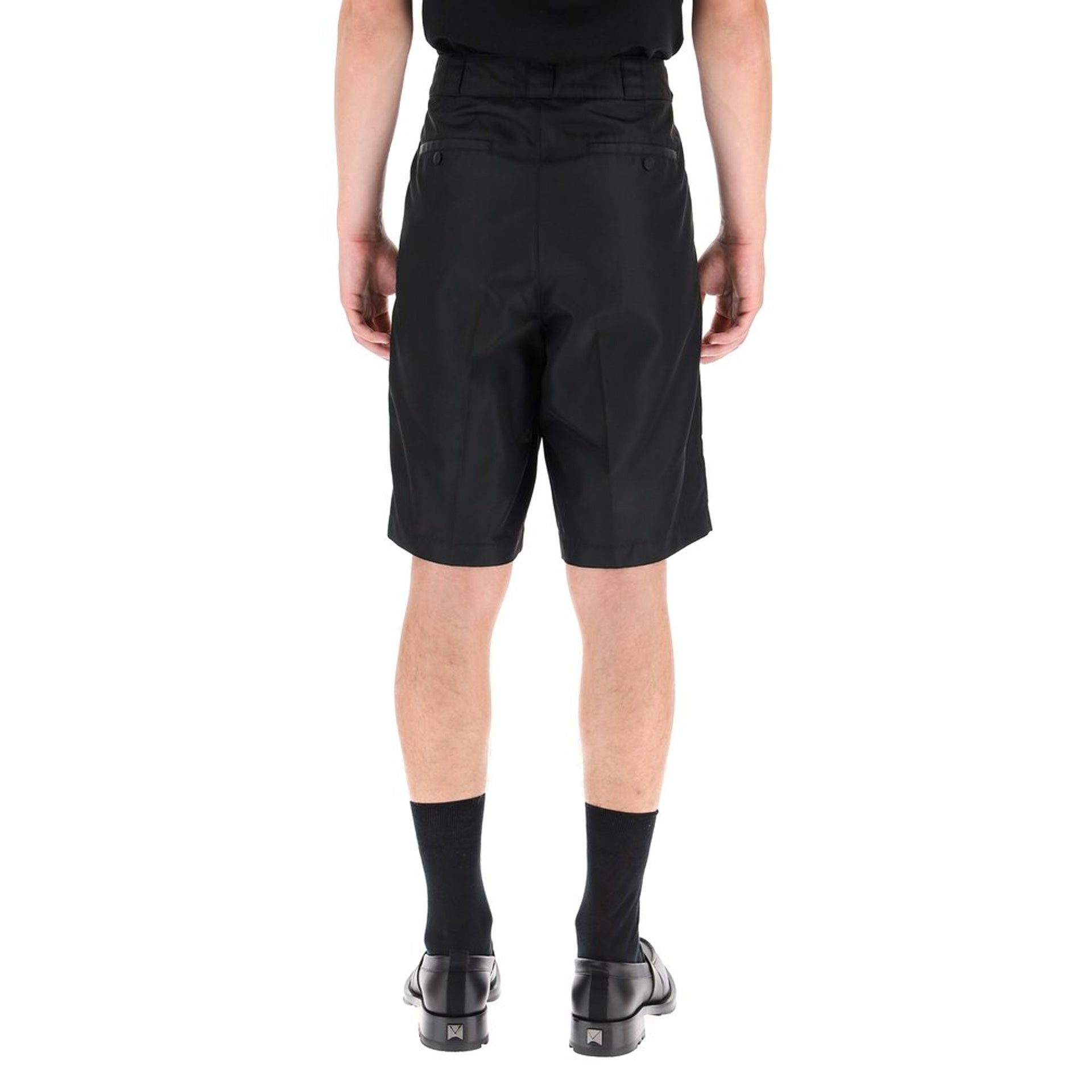 Valentino Flower Embroidery Bermuda Shorts Men VALENTINO