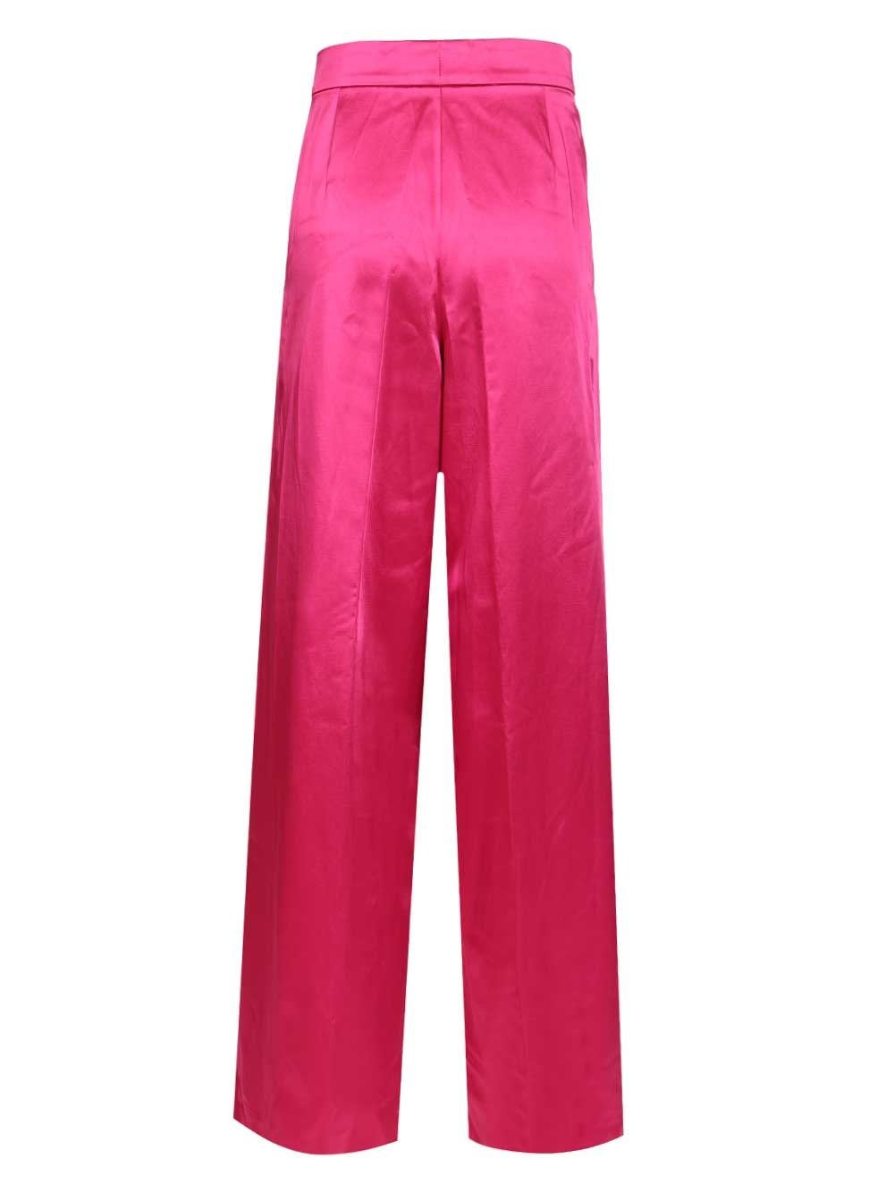 Dries Van Noten Women Wide Pink Trousers DRIES VAN NOTEN