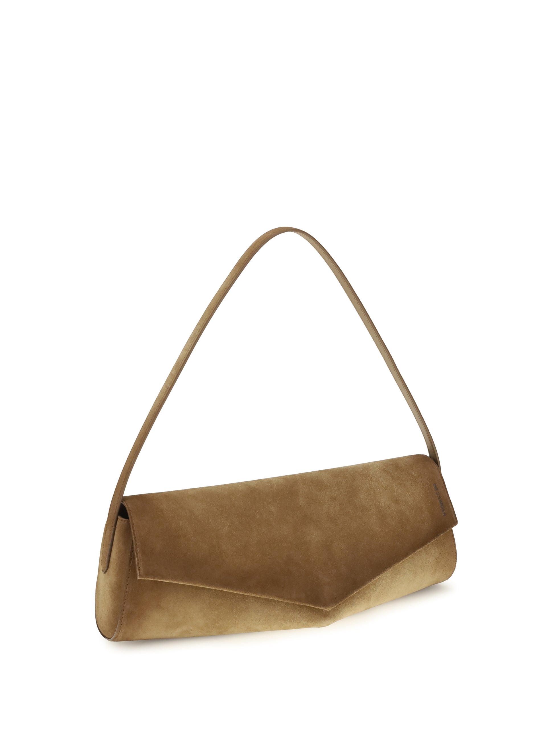 Jil Sander Women Kante Suede Shoulder Bag JIL SANDER
