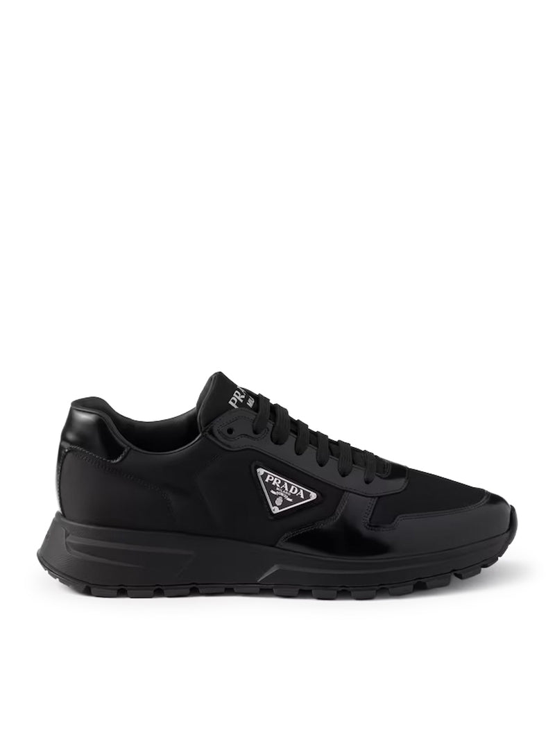 Prada Men Prax 01 Sneakers In Re-Nylon And Brushed Leather PRADA