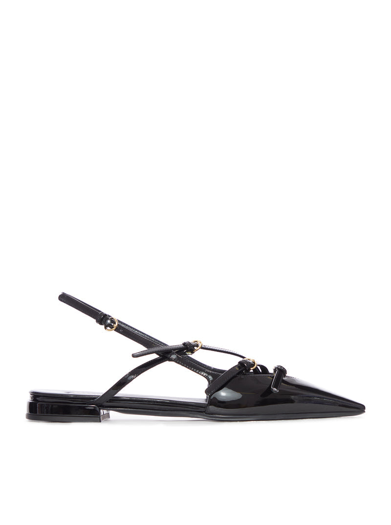 Miu Miu Women Slingback Ballerinas With Buckles MIU MIU