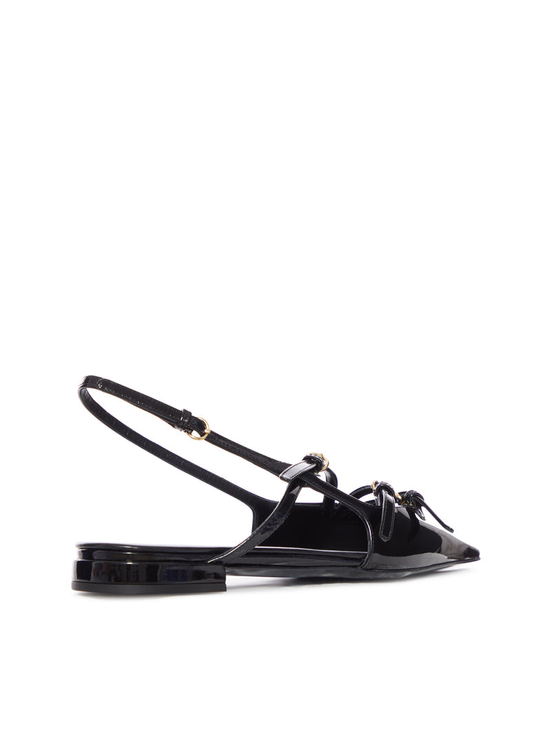 Miu Miu Women Slingback Ballerinas With Buckles MIU MIU