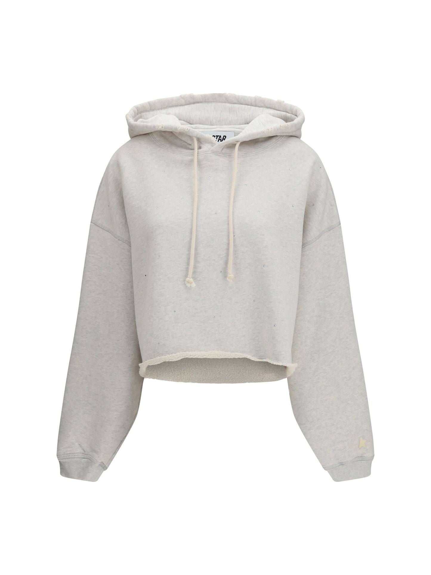 Golden Goose Women Star Cropped Hoodie GOLDEN GOOSE