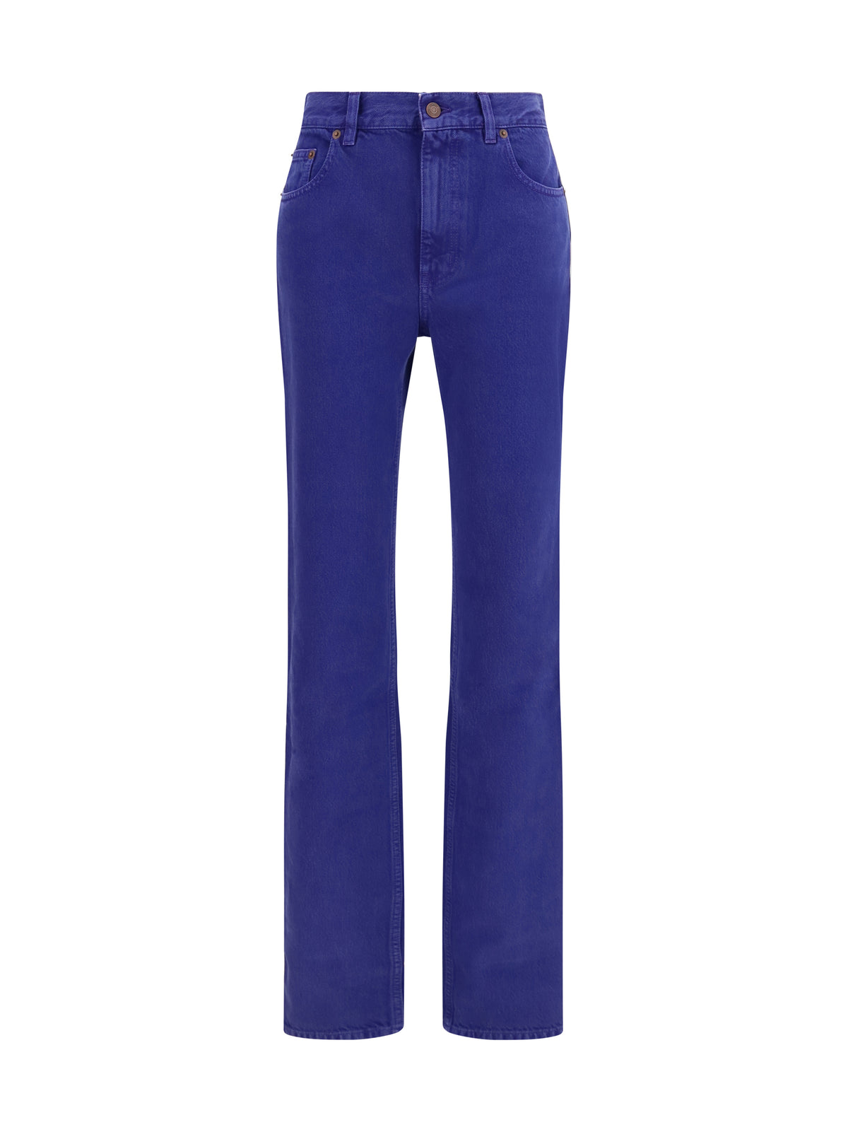 Chloé Women Cotton Denim Pants CHLOE