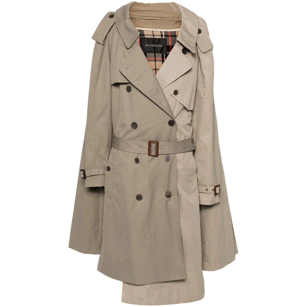 Balenciaga Neutrals Coats - Trench & Raincoats Women BALENCIAGA