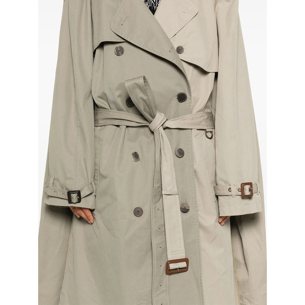 Balenciaga Neutrals Coats - Trench & Raincoats Women BALENCIAGA