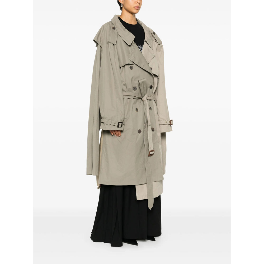 Balenciaga Neutrals Coats - Trench & Raincoats Women BALENCIAGA