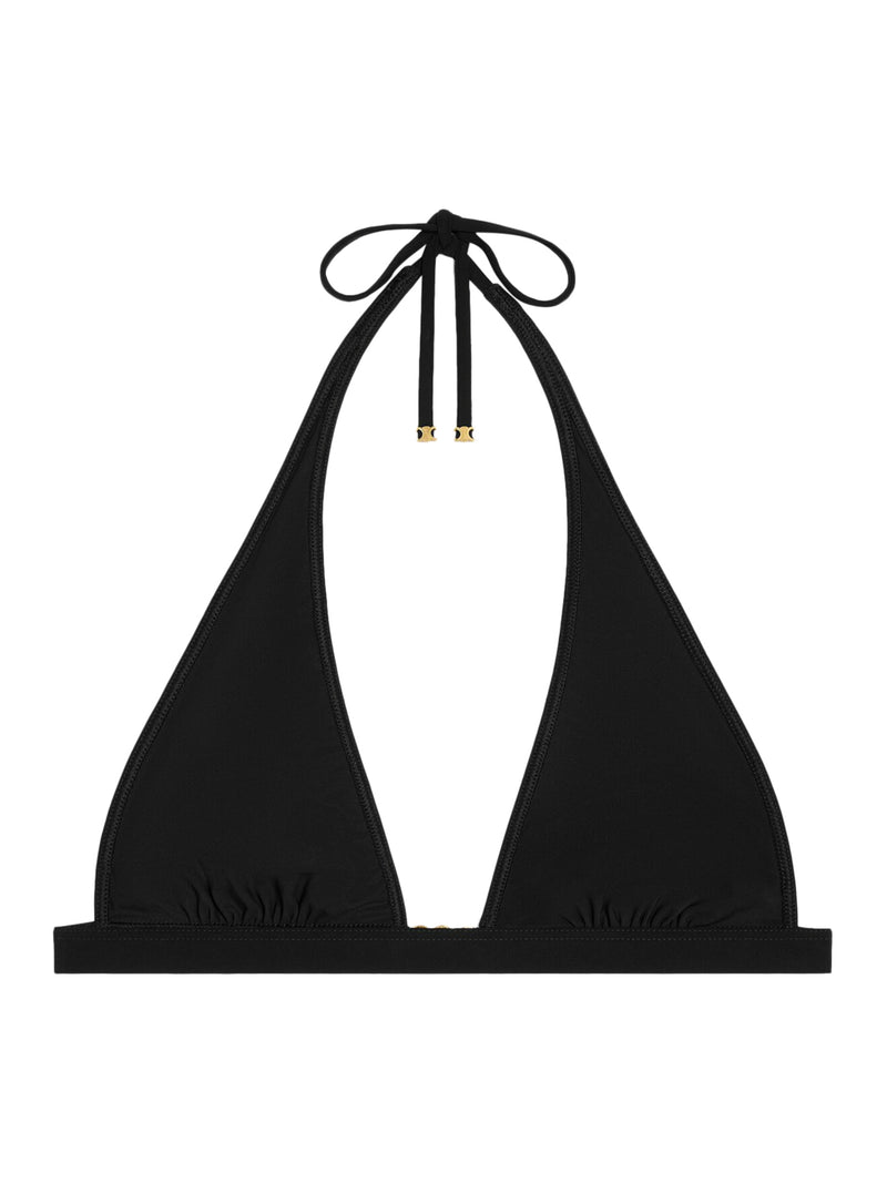 Celine Women Triomphe Triangle Top In Matte Jersey CELINE