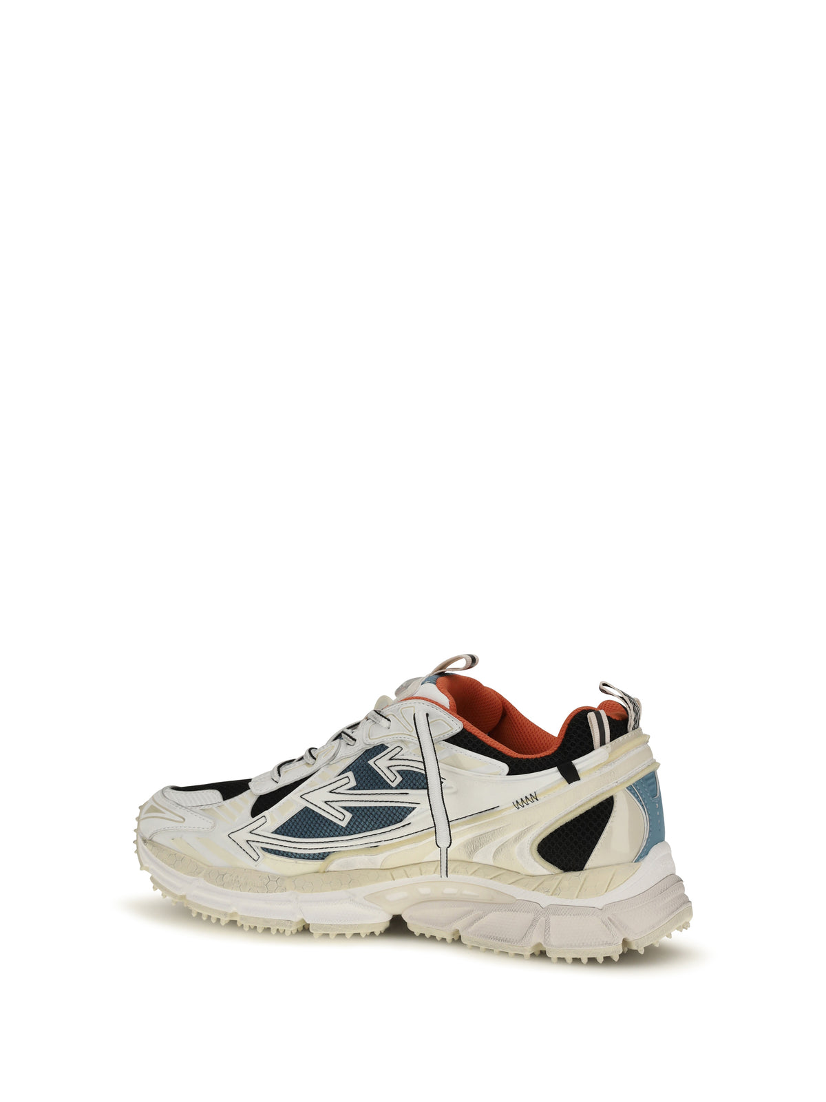 Off-White Men Be Right Back Worn Out Sneakers OFF-WHITE