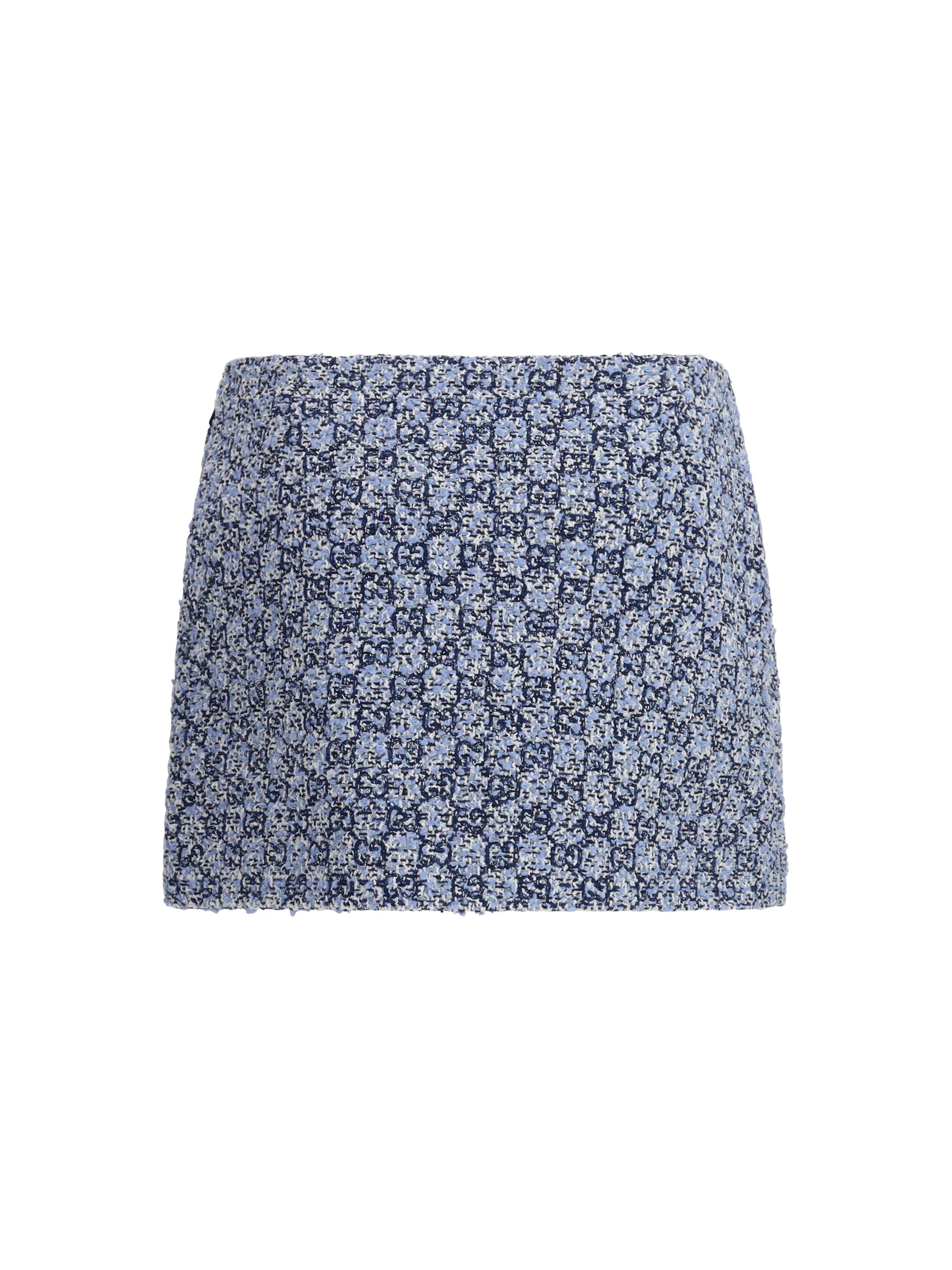 Gucci Women Gg Tweed Skirt GUCCI
