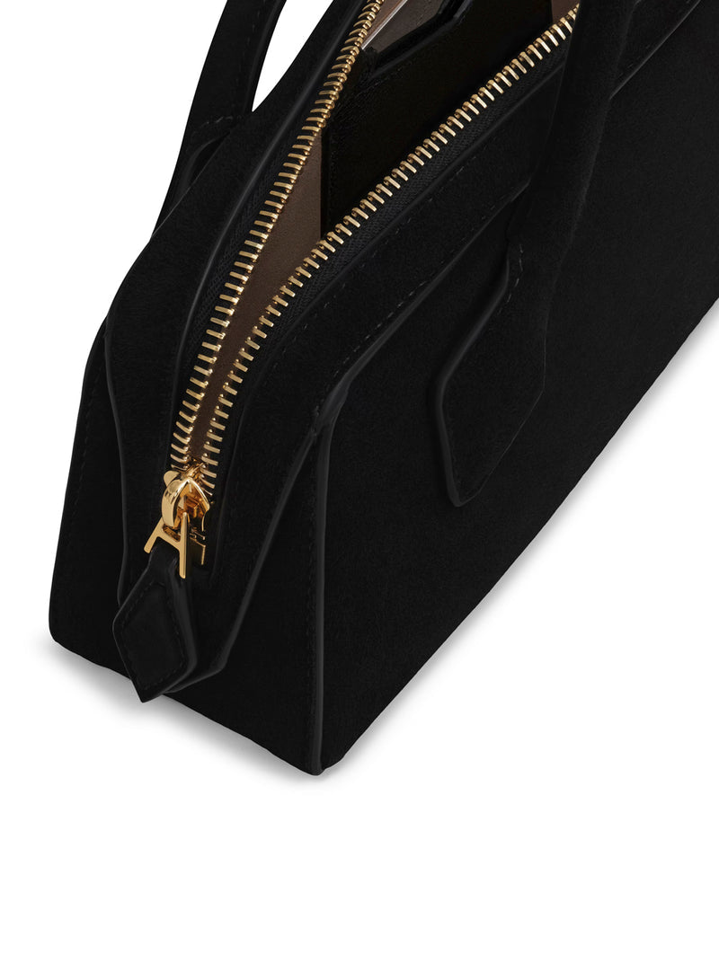 Alaia Women Le Teckel Pouch In Suede Goat Leather ALAIA