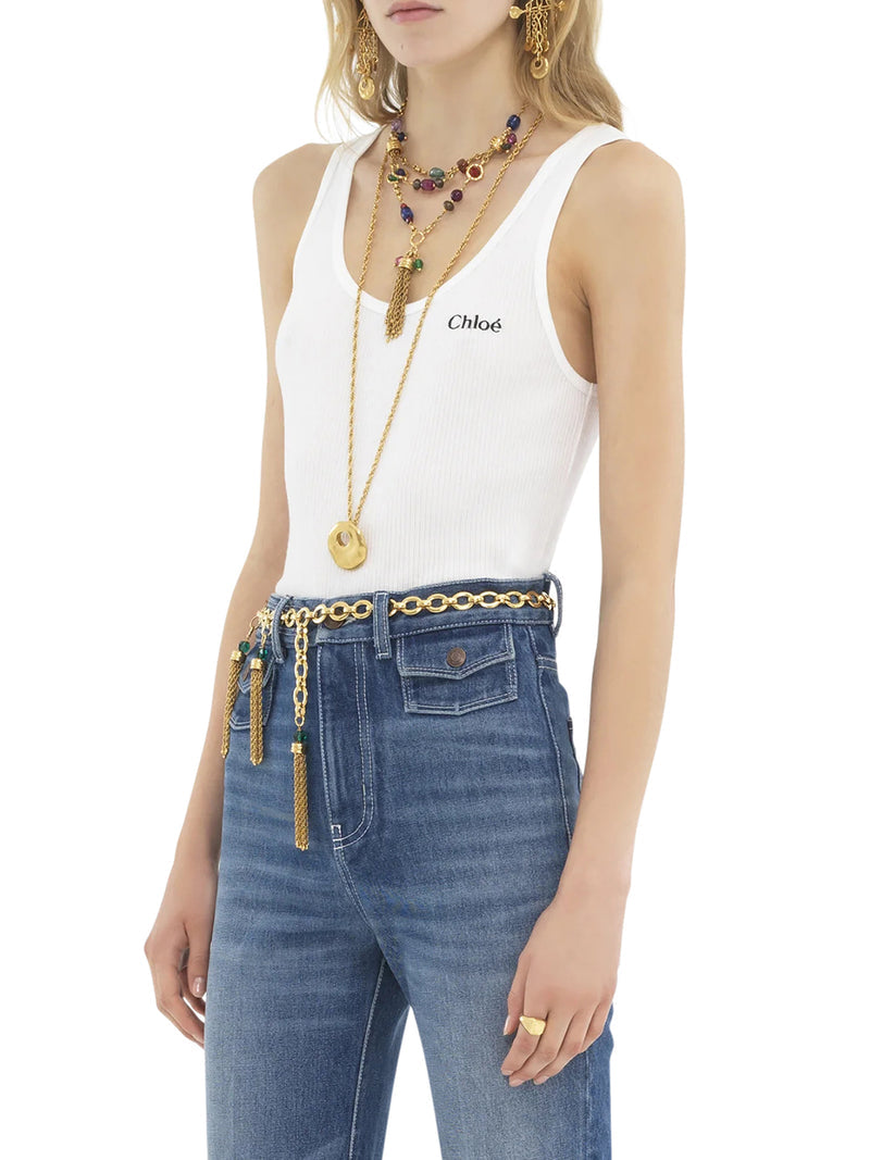 Chloe` Women Cotton Tank Top CHLOE
