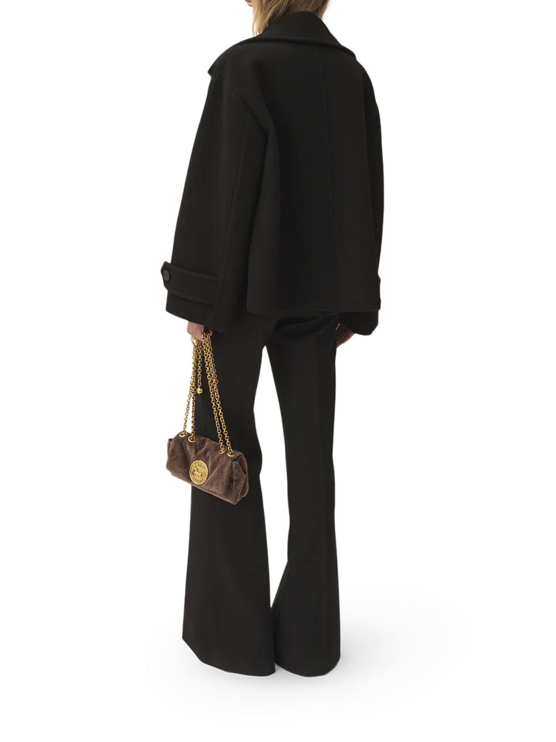 Chloe` Women Oversized Short Wool Coat CHLOE