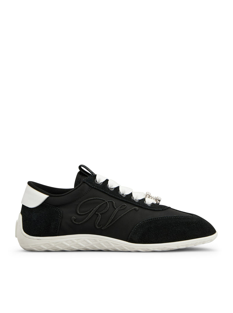 Roger Vivier Women Viv Low Suede Sneakers ROGER VIVIER