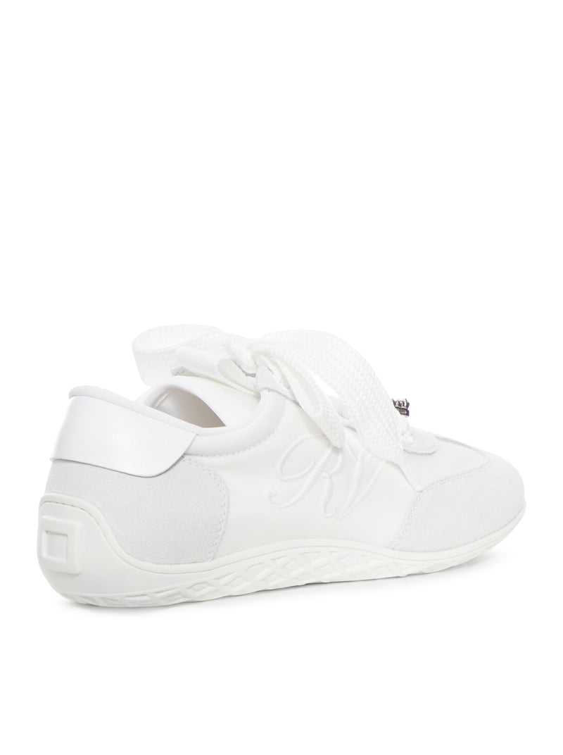 Roger Vivier Women Viv Low Suede Sneakers ROGER VIVIER