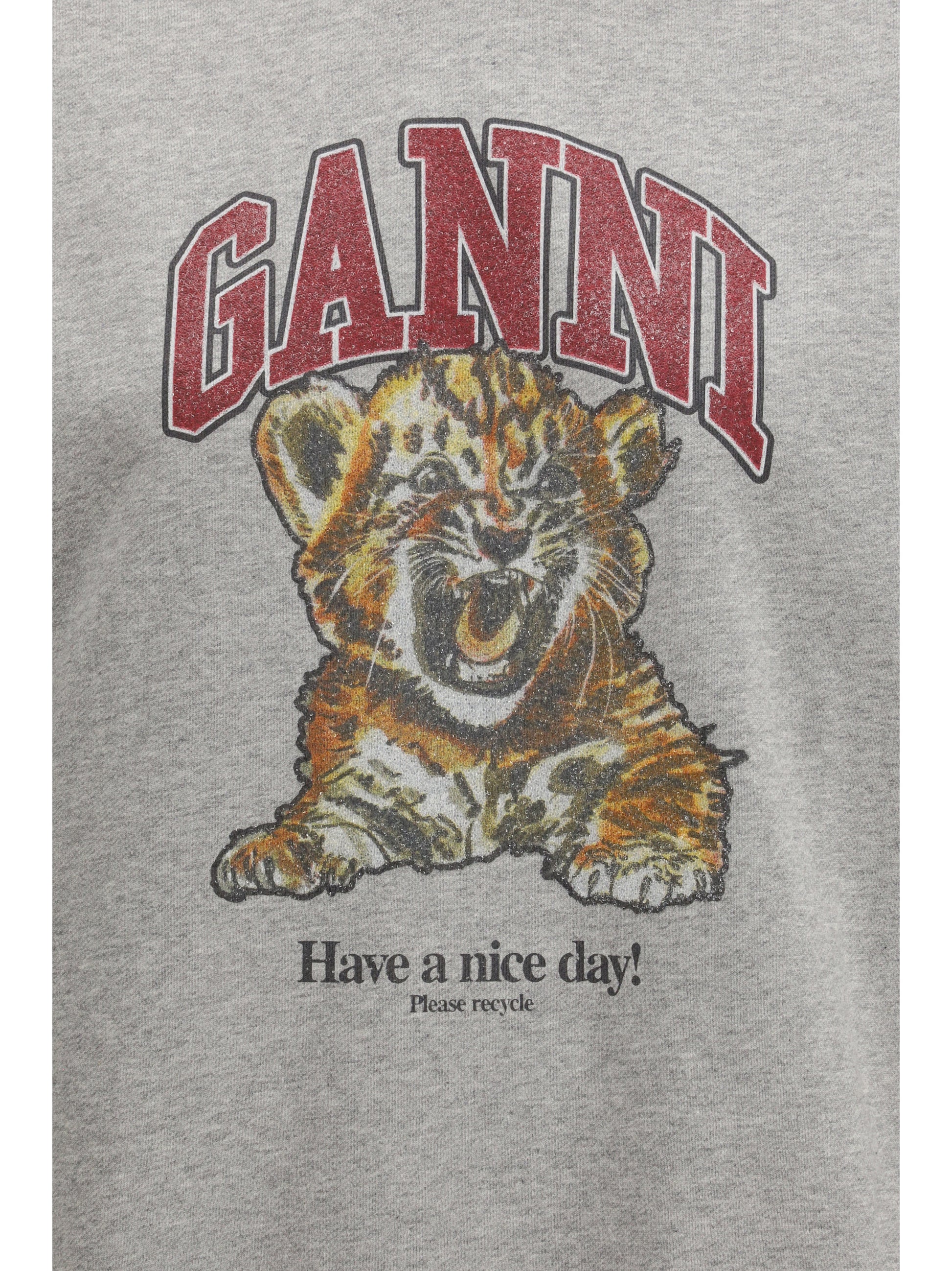 Ganni Women Tiger Hoodie GANNI
