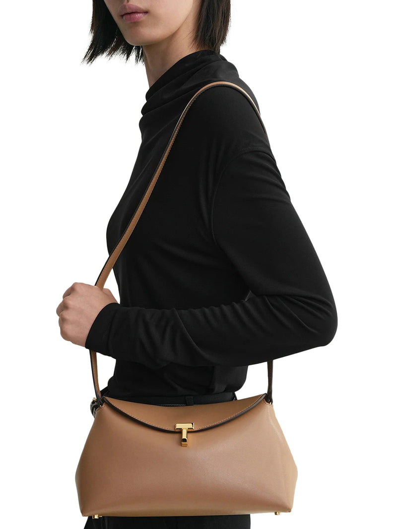 Toteme Women T-Lock Leather Clutch TOTEME
