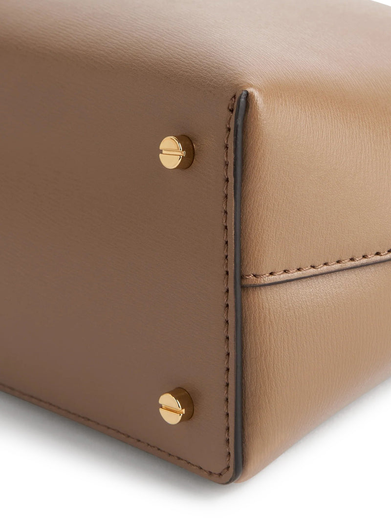 Toteme Women T-Lock Leather Clutch TOTEME