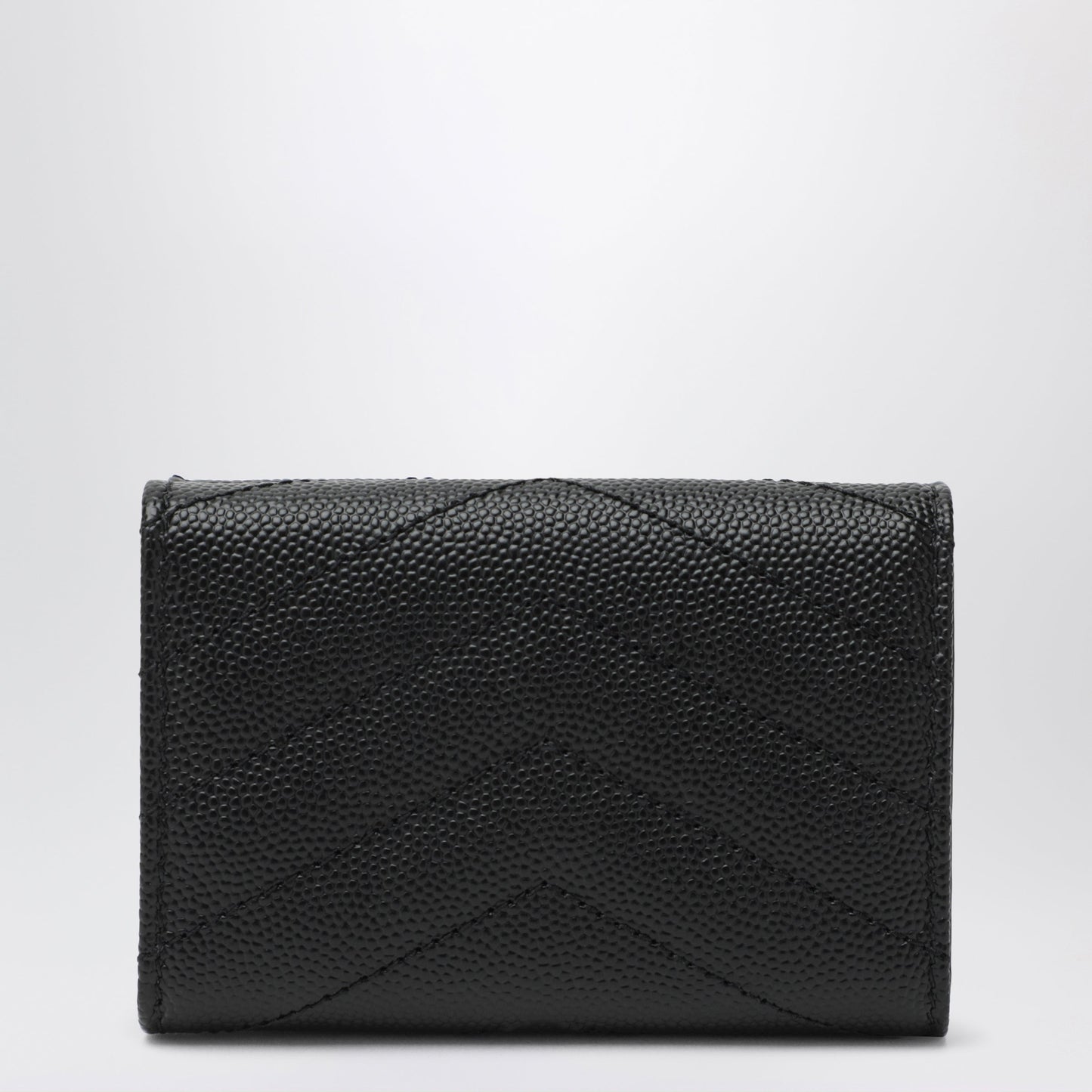 Saint Laurent Black Cassandre Matelasse Compact Wallet Women SAINT LAURENT