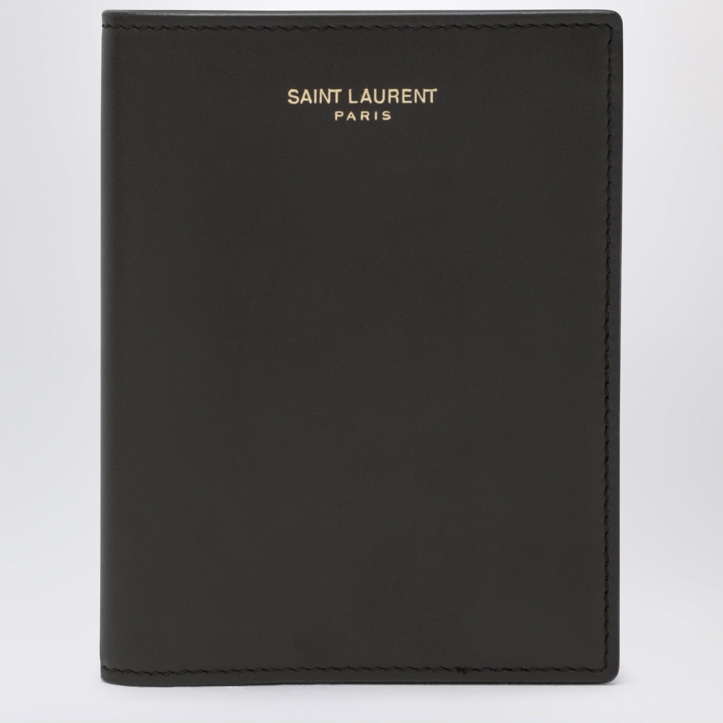 Saint Laurent Bicolor Smooth Calfskin Card Holder Men SAINT LAURENT