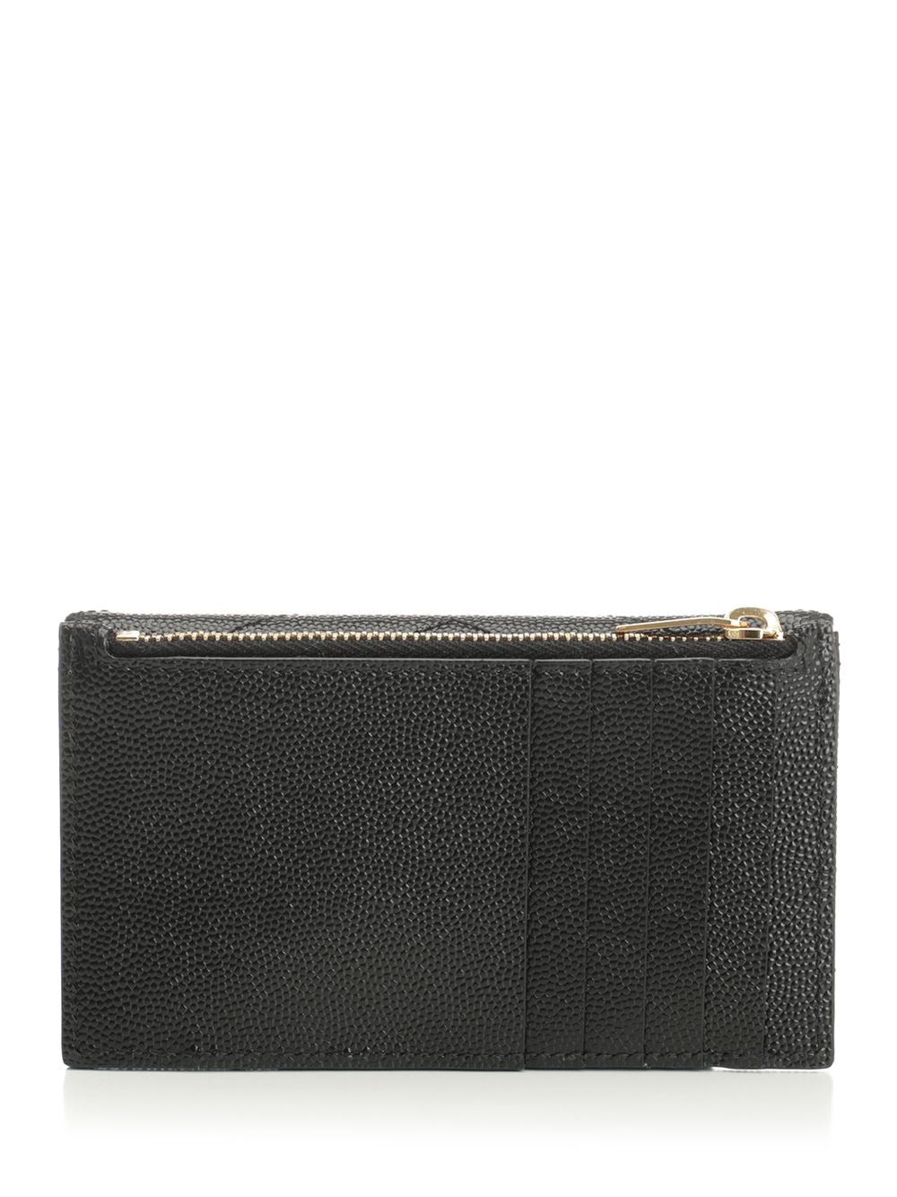 Saint Laurent Women Card Holder "Fragments Cassandre" SAINT LAURENT
