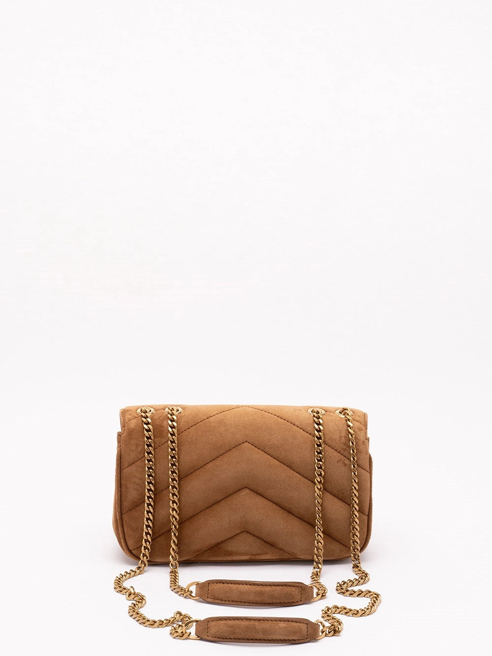 Saint Laurent Women Loulou Mini In Suede SAINT LAURENT