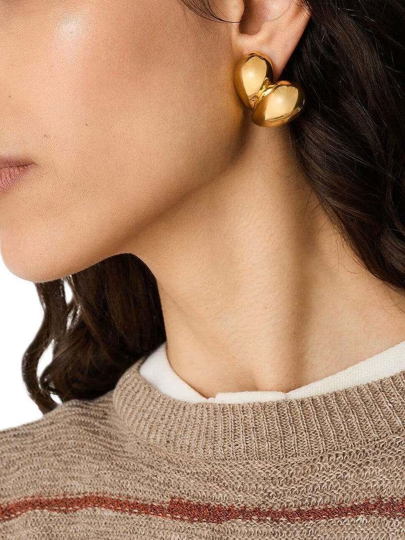 Bottega Veneta Women Clip-On Drop Earrings BOTTEGA VENETA
