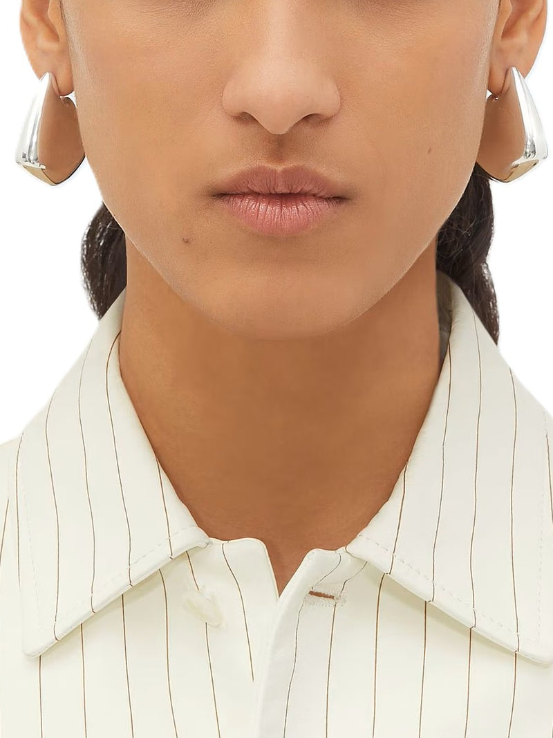 Bottega Veneta Women Small Flin Earrings BOTTEGA VENETA