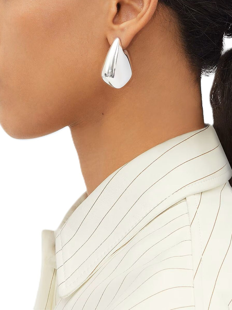Bottega Veneta Women Small Flin Earrings BOTTEGA VENETA
