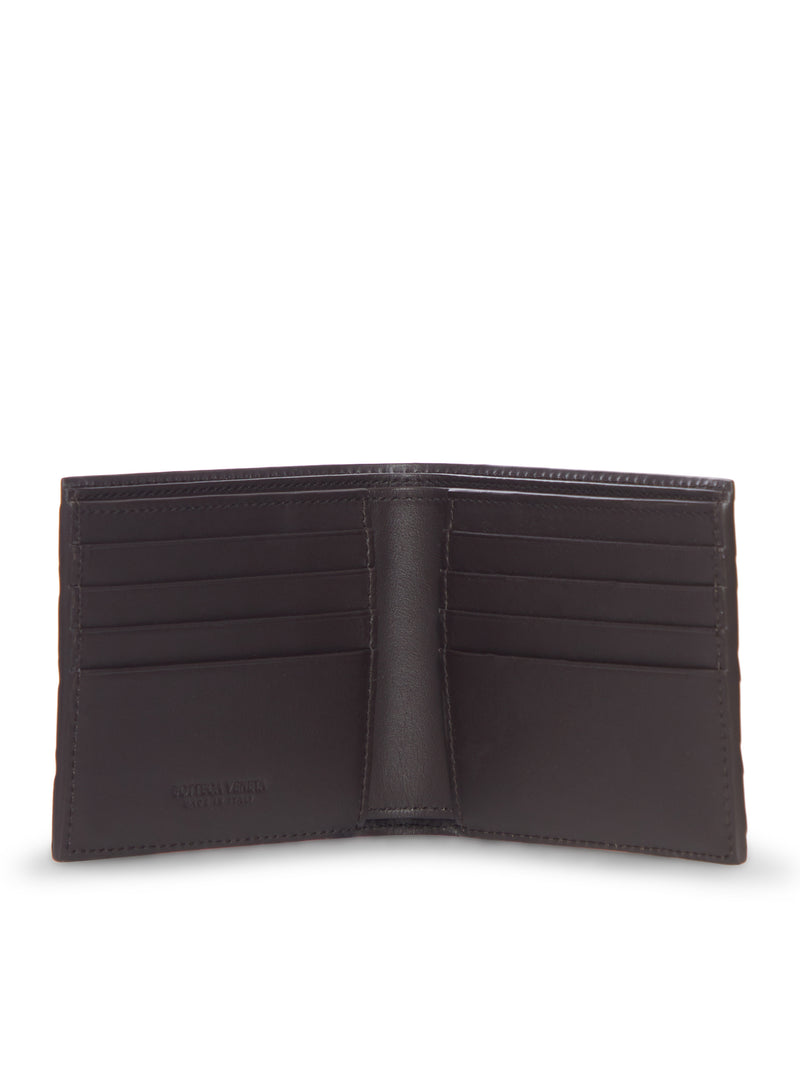 Bottega Veneta Men Braided Leather Bifold Wallet BOTTEGA VENETA