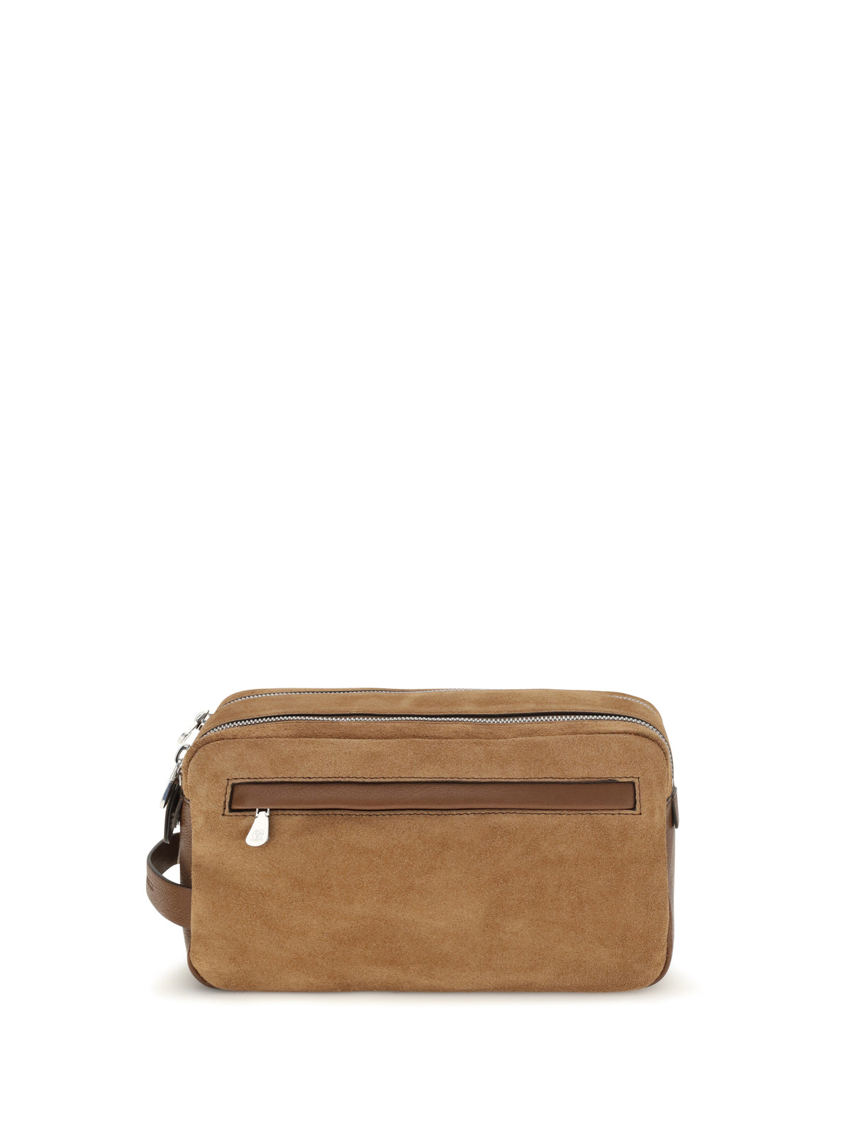 Brunello Cucinelli Men Suede Beauty Case