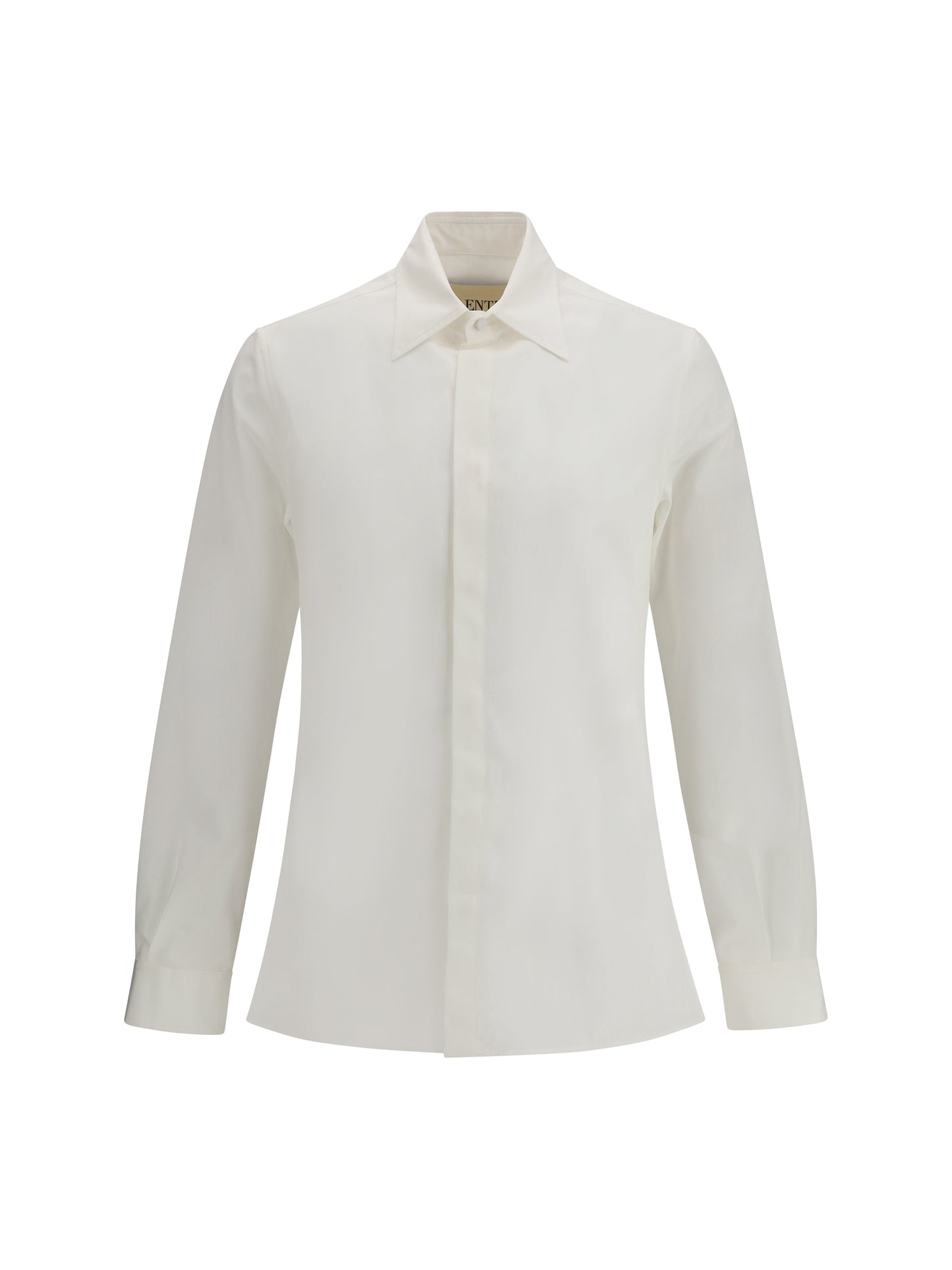 Valentino Men Rockstud Untitled Cotton Shirt VALENTINO