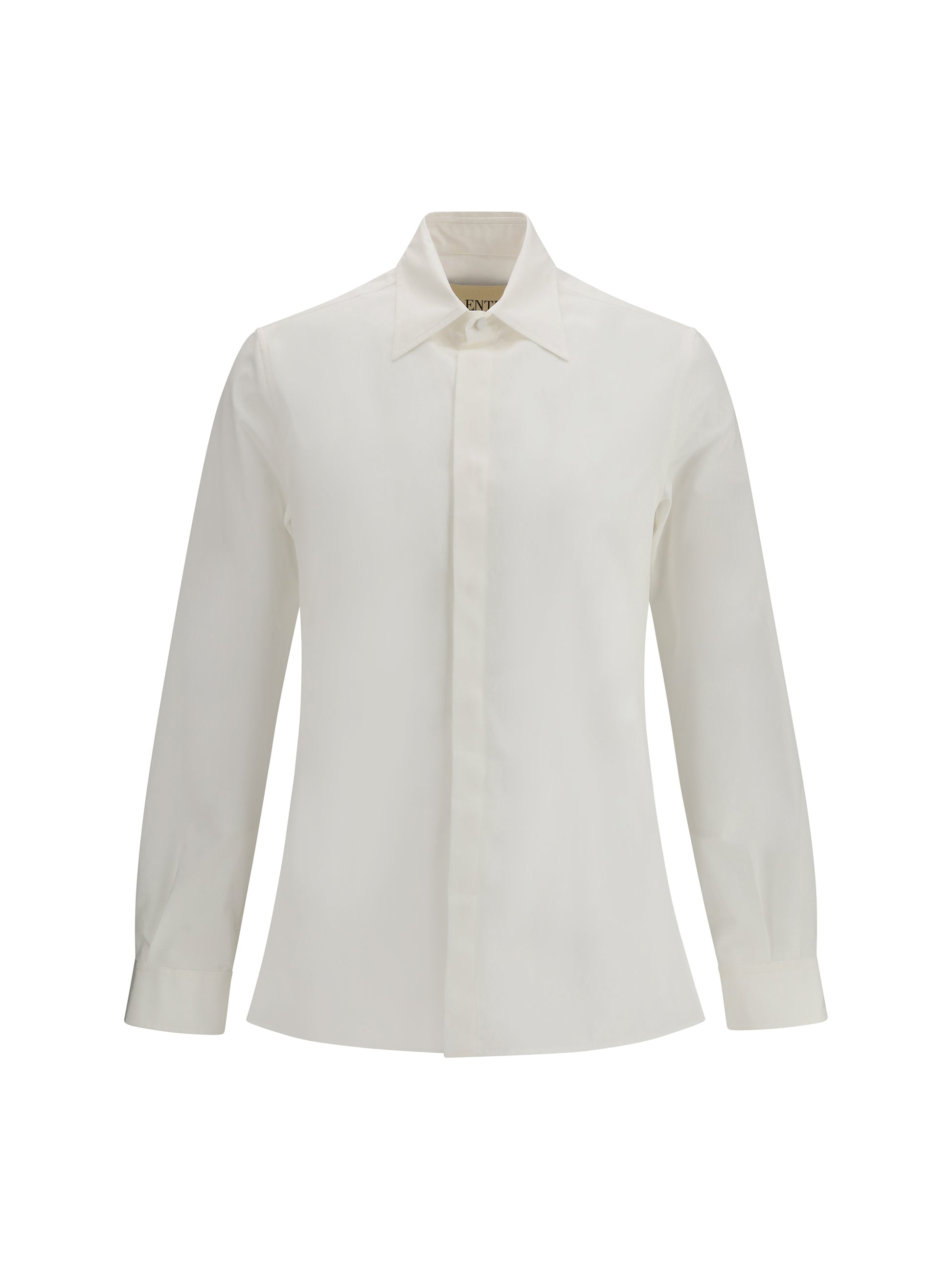Valentino Men Rockstud Untitled Cotton Shirt VALENTINO