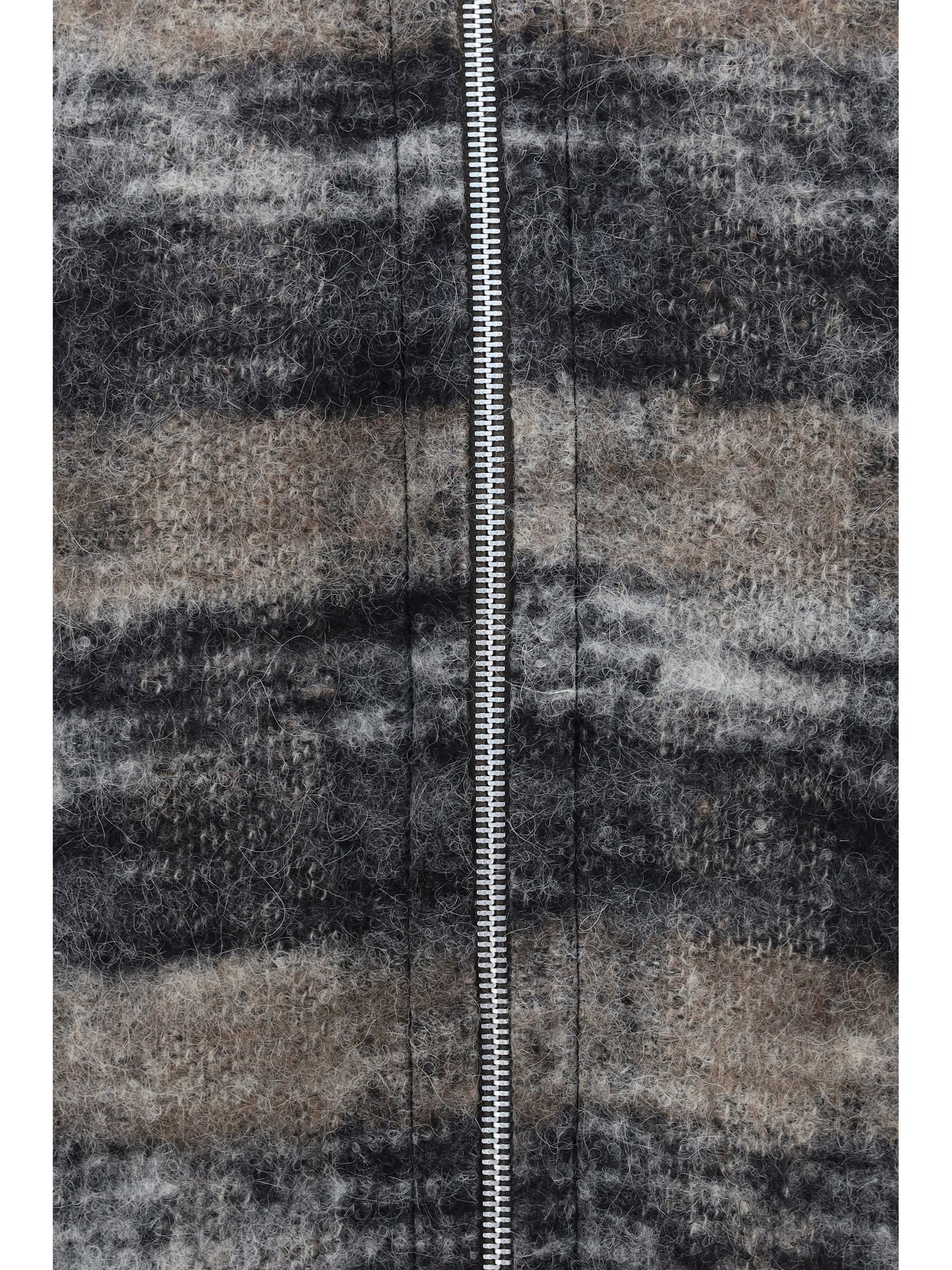 Our Legacy Men Hooded Checked Knit Sweatshirt OUR LEGACY