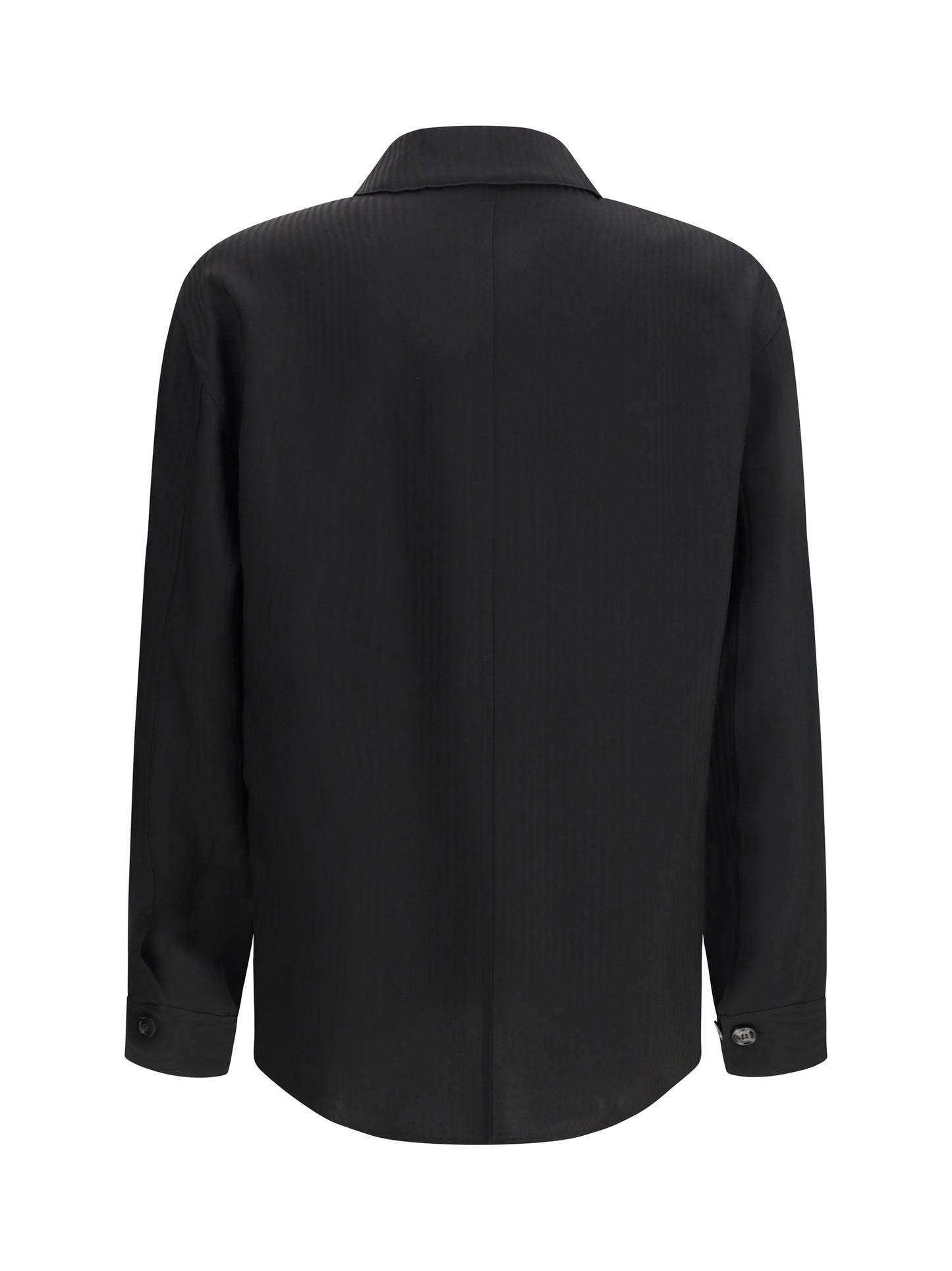 Giorgio Armani Men Chevron Viscose Twill Shirt GIORGIO ARMANI