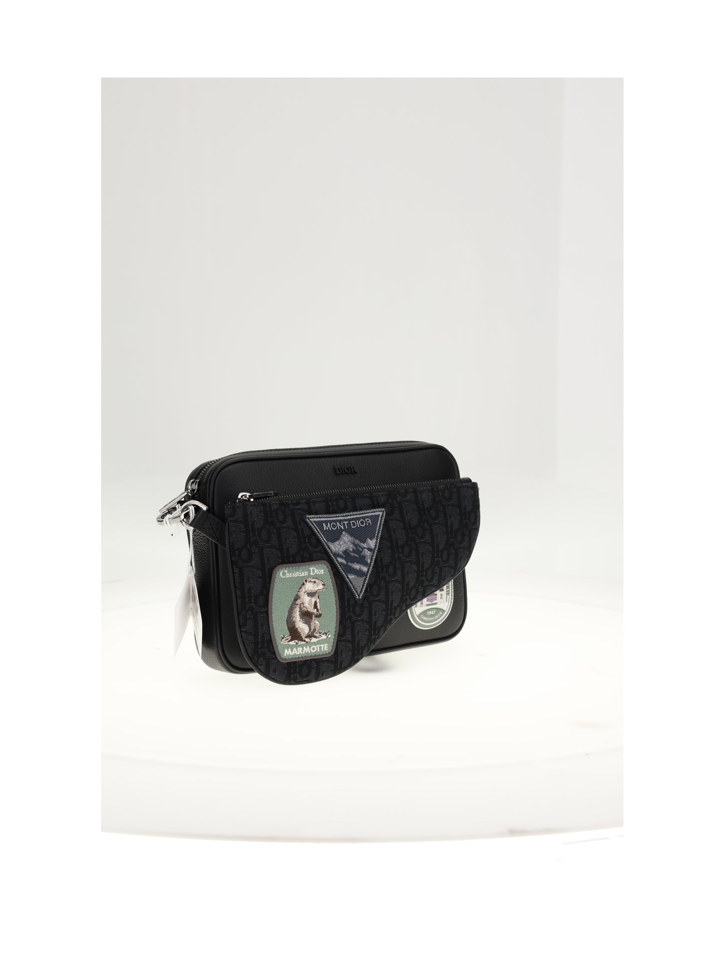 Dior Homme Men Triple Pouch With Patch CHRISTIAN DIOR