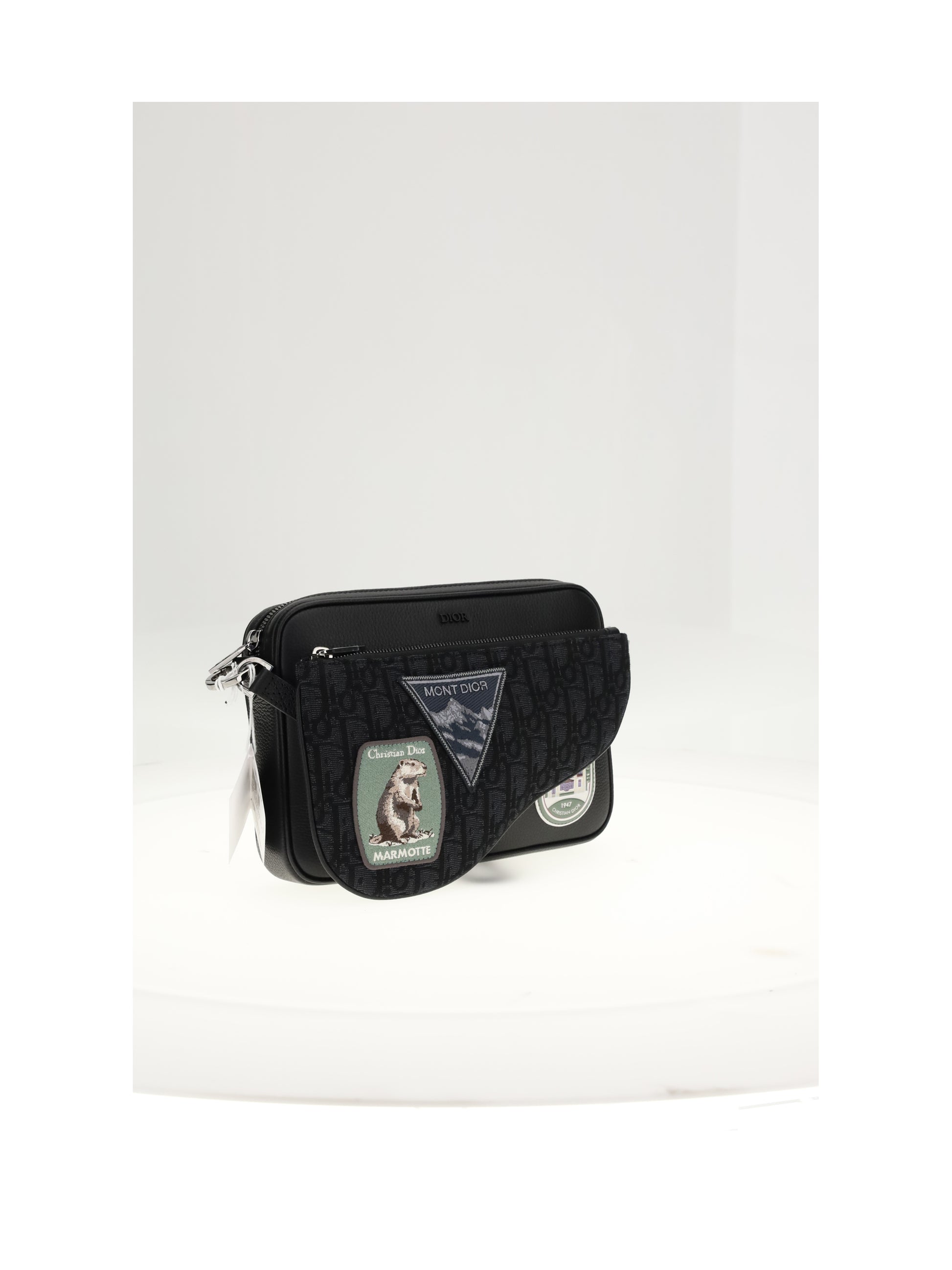 Dior Homme Men Triple Pouch With Patch CHRISTIAN DIOR