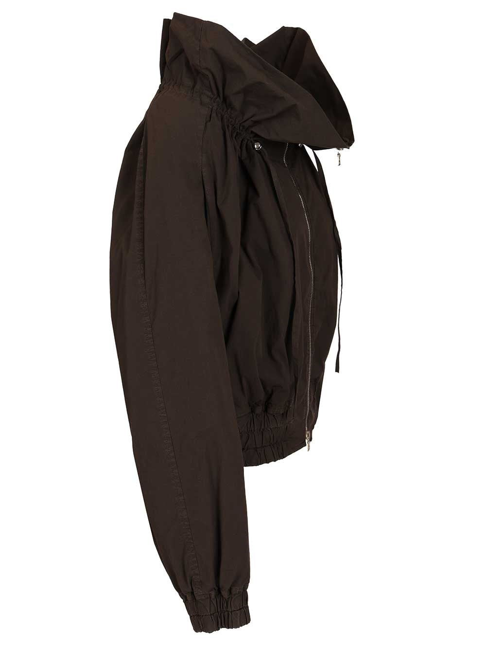 Dries Van Noten Women Cotton Blend Ruffled Jacket DRIES VAN NOTEN
