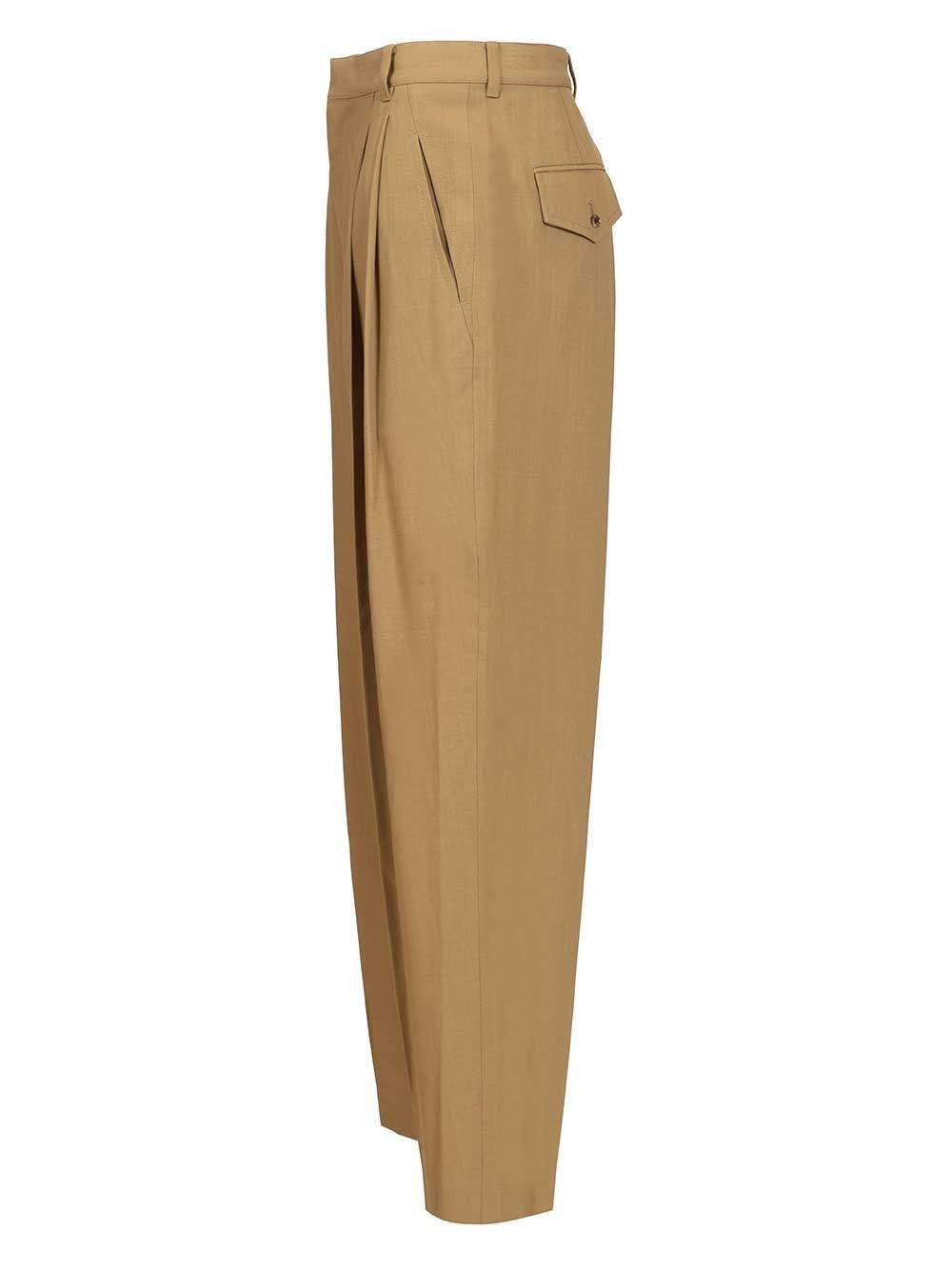 Celine Women "Montauk" Wool Trousers CELINE