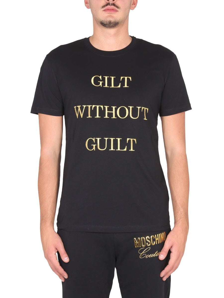 Moschino Men "Guilt Without Guilt" T-Shirt MOSCHINO