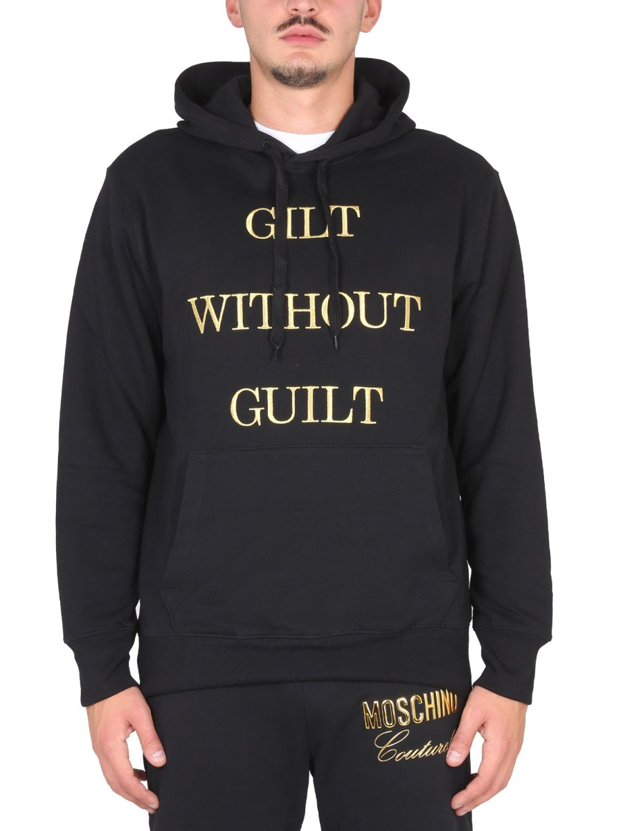 Moschino Men "Guilt Without Guilt" Sweatshirt MOSCHINO