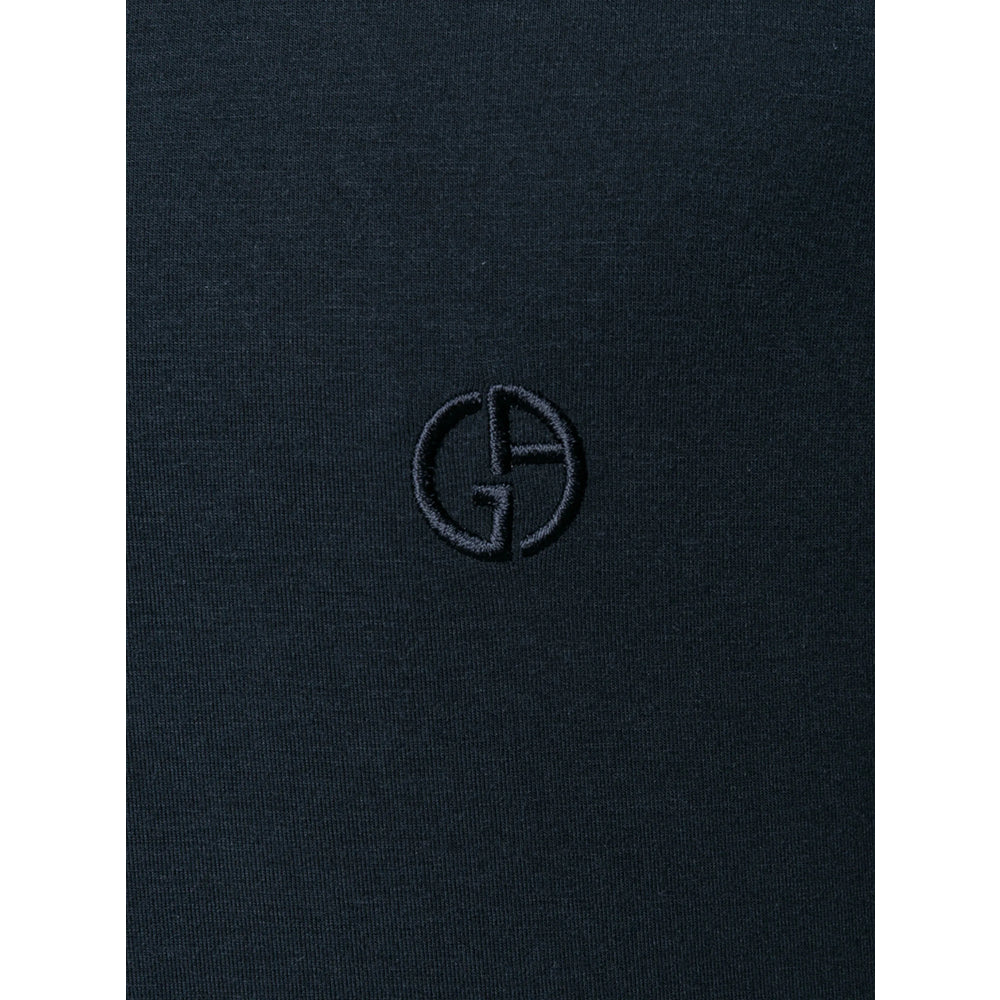 Giorgio Armani Blue T-Shirts & Vests - T-Shirts Men GIORGIO ARMANI