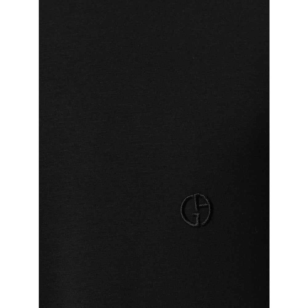 Giorgio Armani Black T-Shirts & Vests - T-Shirts Men GIORGIO ARMANI