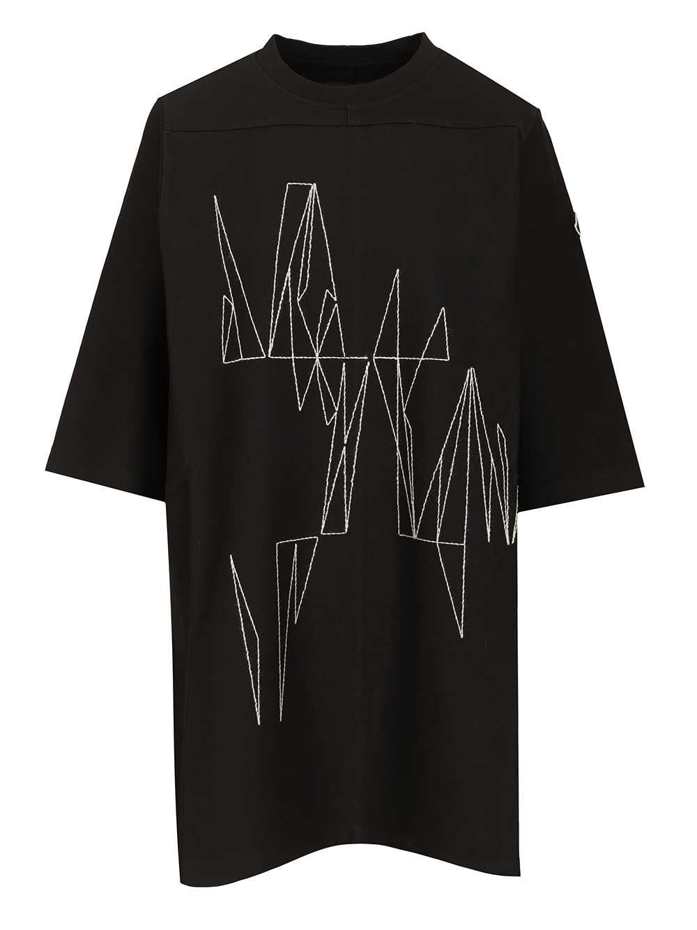 Moncler X Rick Owens Women Moncler X Rick Owens "Jumbo" T-Shirt MONCLER X RICK OWENS