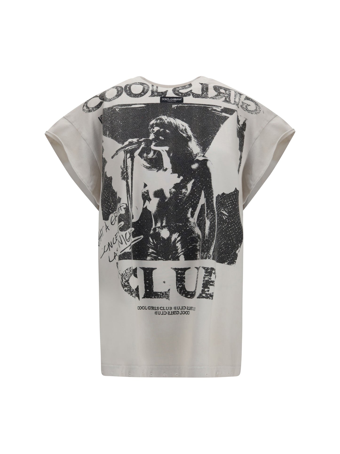 Dolce & Gabbana Women Oversized Printed Jersey T-Shirt DOLCE & GABBANA